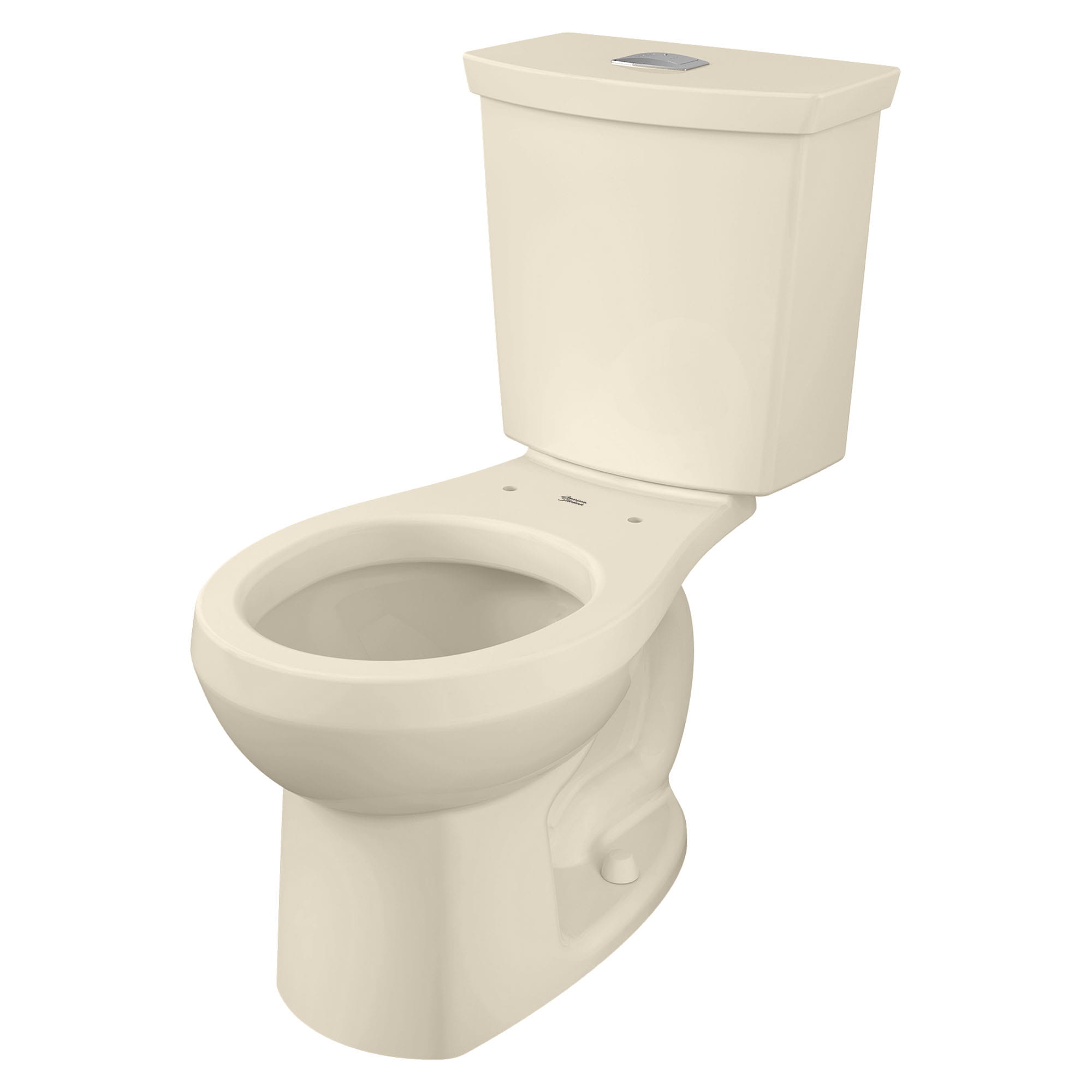 H2Option® Two-Piece Dual Flush 1.28 gpf/4.8 Lpf and 0.92 gpf/3.5 Lpf Standard Height Round Front Toilet With Liner Less Seat